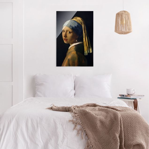 Nowoczesne obrazy do salonu Jan Vermeer van Delft - Dziewczyna z perłowymi kolczykami