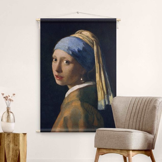 Obrazy nowoczesny Jan Vermeer Van Delft - Girl With A Pearl Earring
