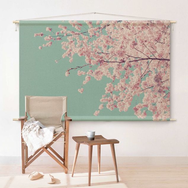 gobelin nowoczesny Japanese Cherry Blossoms