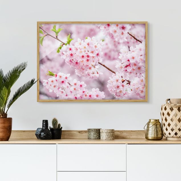 Dekoracja do kuchni Japońskie kwiaty wiśni