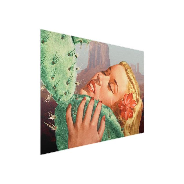 Obrazy portret Kaktusowa miłość