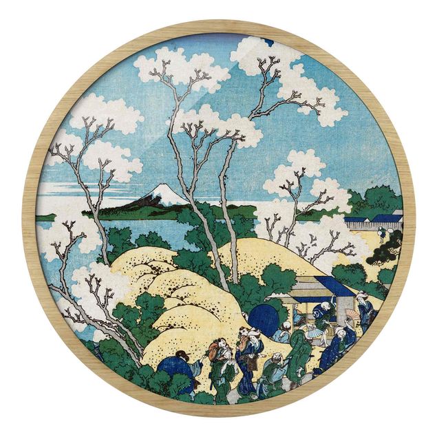 Obrazy w ramie do korytarzu Katsushika Hokusai - The Fuji Of Gotenyama