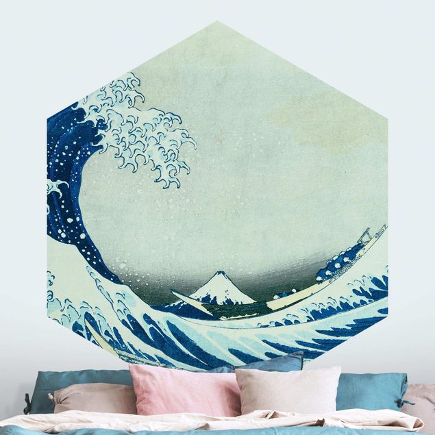 Tapeta góry Katsushika Hokusai - Wielka fala w Kanagawie