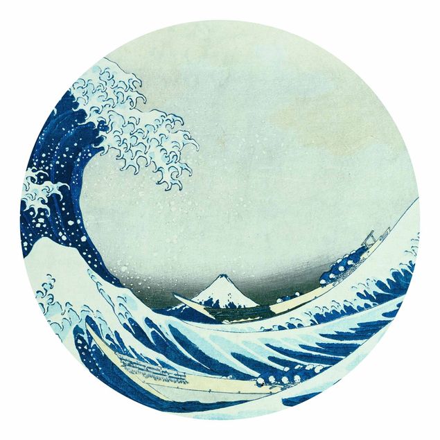 Fototapety 3d krajobrazy Katsushika Hokusai - Wielka fala w Kanagawie