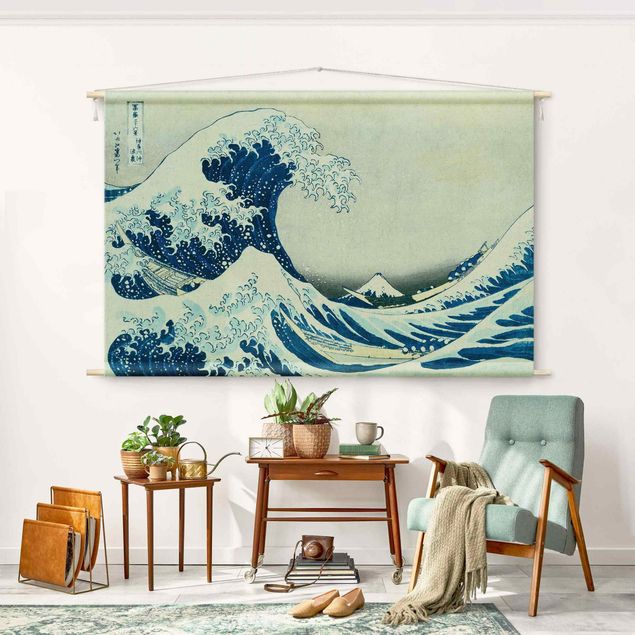 Dekoracja do kuchni Katsushika Hokusai - The Great Wave At Kanagawa