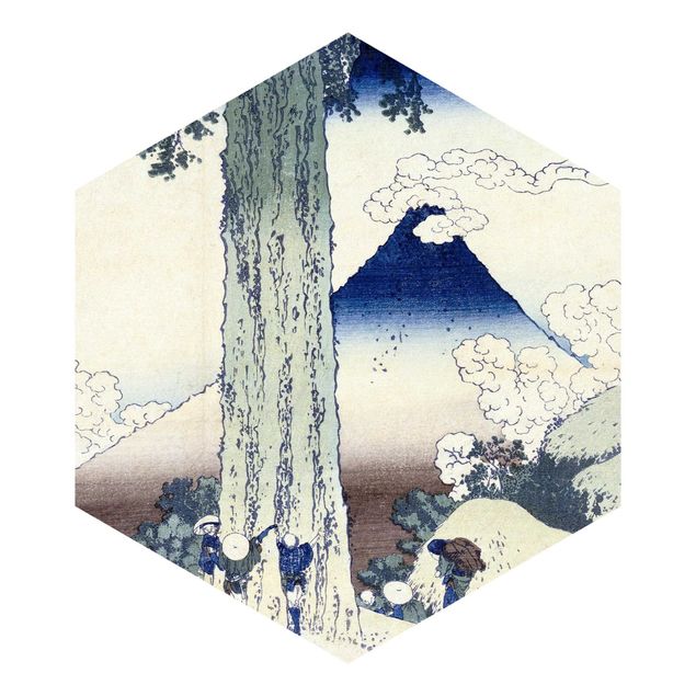 Tapety na ściany Katsushika Hokusai - Przełęcz Mishima w prowincji Kai