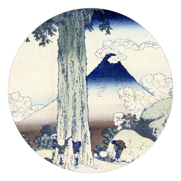 Fototapety 3d krajobrazy Katsushika Hokusai - Przełęcz Mishima w prowincji Kai