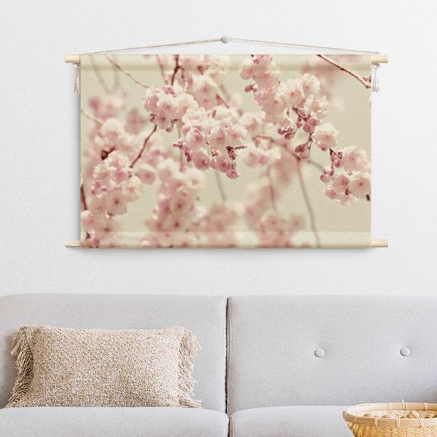 Obrazy nowoczesny Dancing Cherry Blossoms