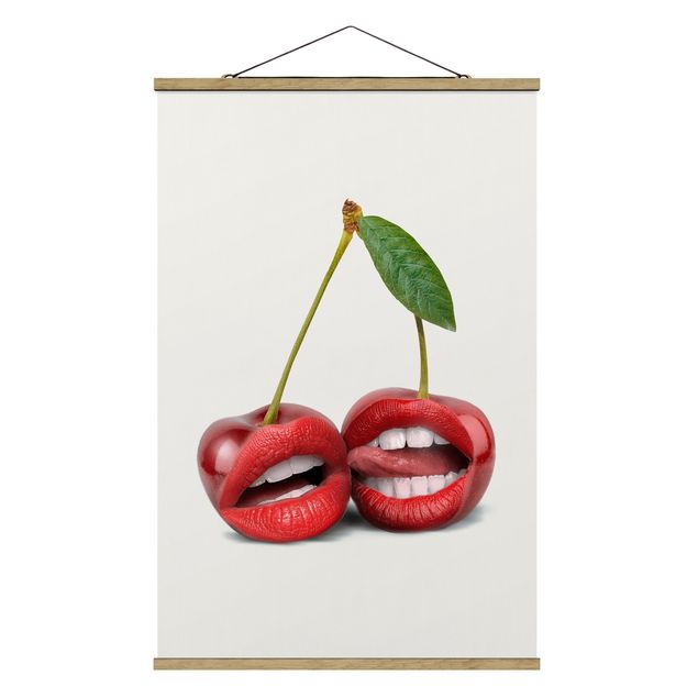 Nowoczesne obrazy Cherry Lips