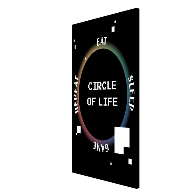 Obrazy powiedzenia Classical Video Game Circle Of Life