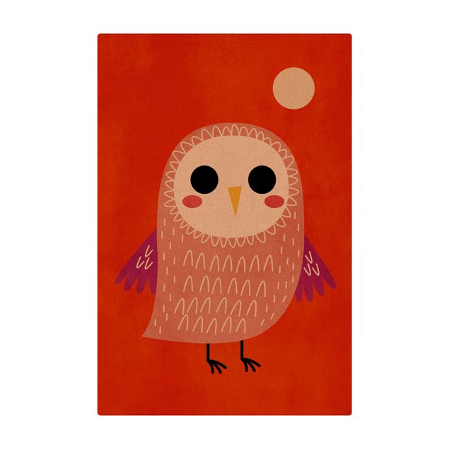Mata korkowa - Mała sowa w czerwoną noc