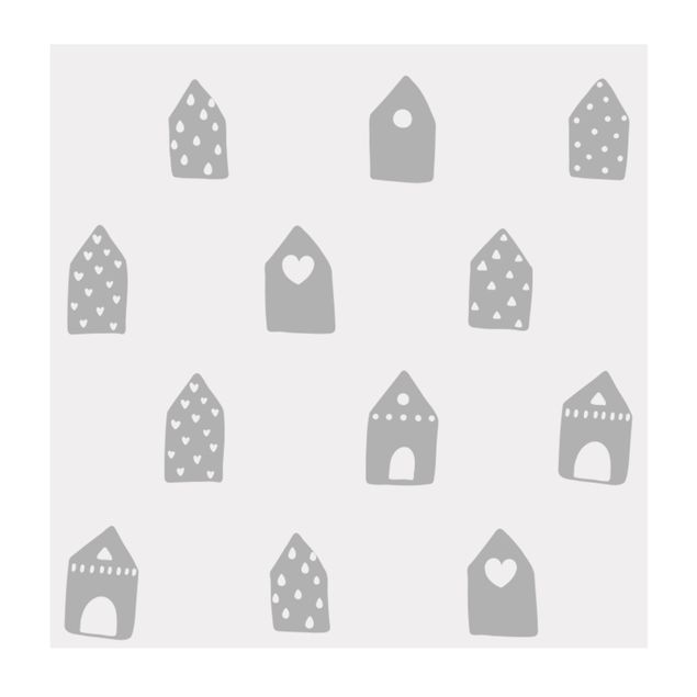 Folia okienna - Small Houses Pattern