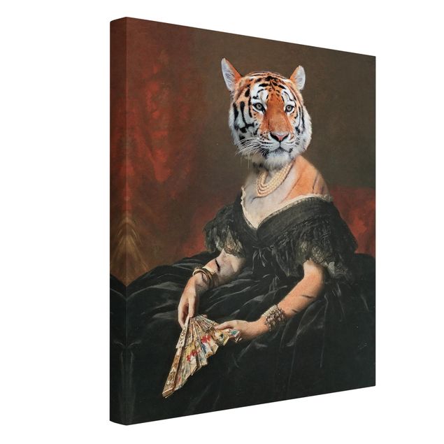 Obrazy tygrys Lady Tiger
