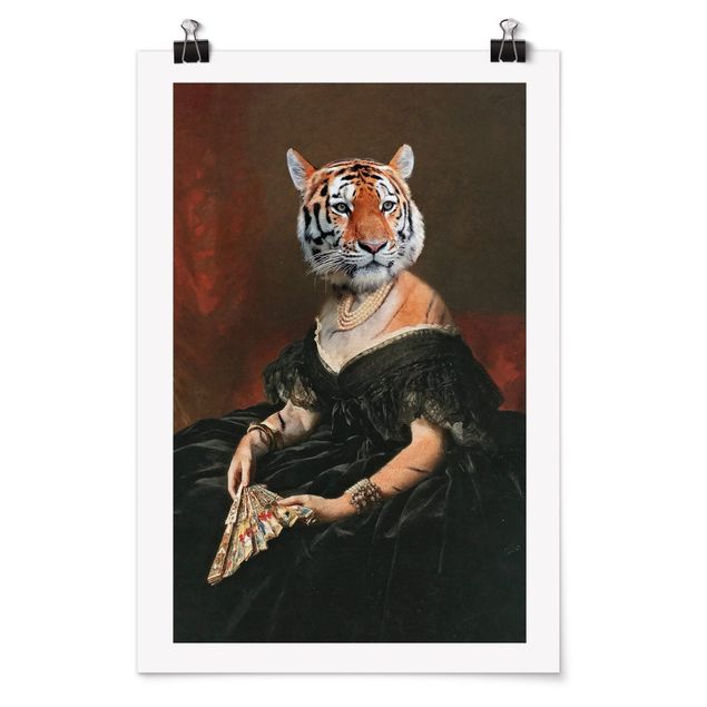 Obrazy tygrys Lady Tiger