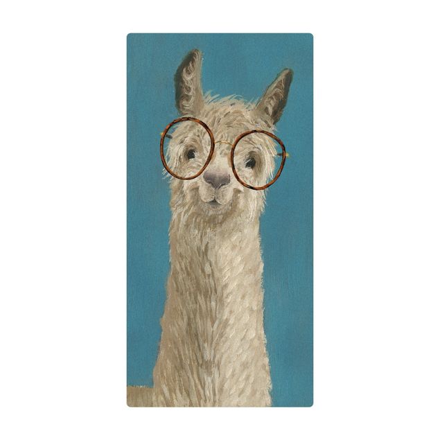 Mata korkowa - Llama w okularach I