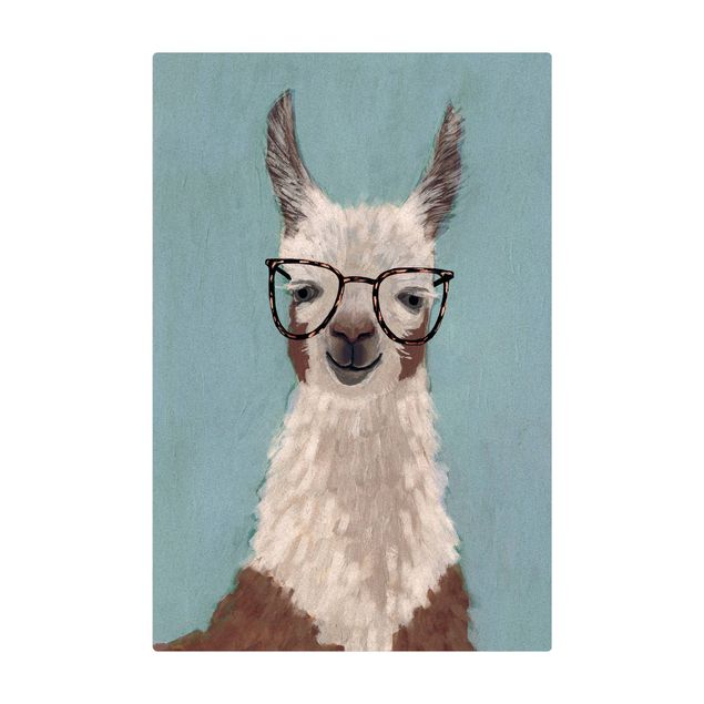 Mata korkowa - Llama w okularach II