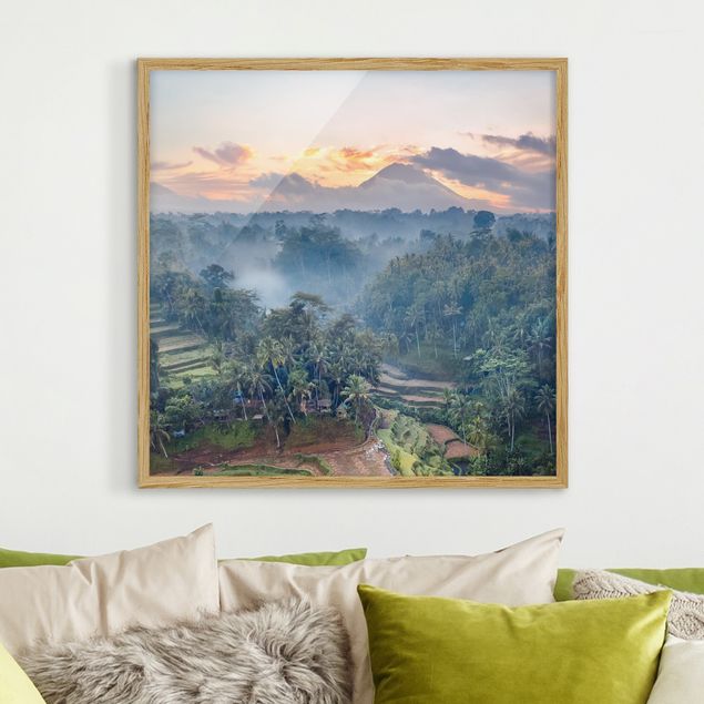 Obrazy w ramie krajobraz Krajobraz na Bali