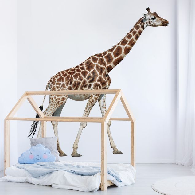 Pokój niemowlęcy i dziecięcy  Biegnąca żyrafa