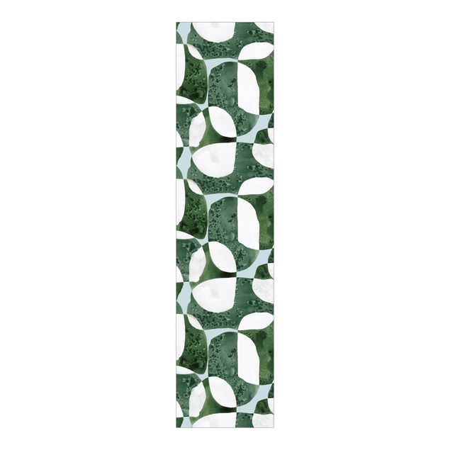 Domowe tekstylia Wzór żywych kamieni w kolorze zielonym