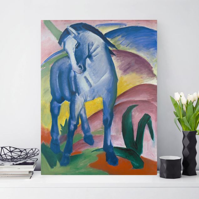 Obraz na płótnie - Franz Marc - Niebieski Horse