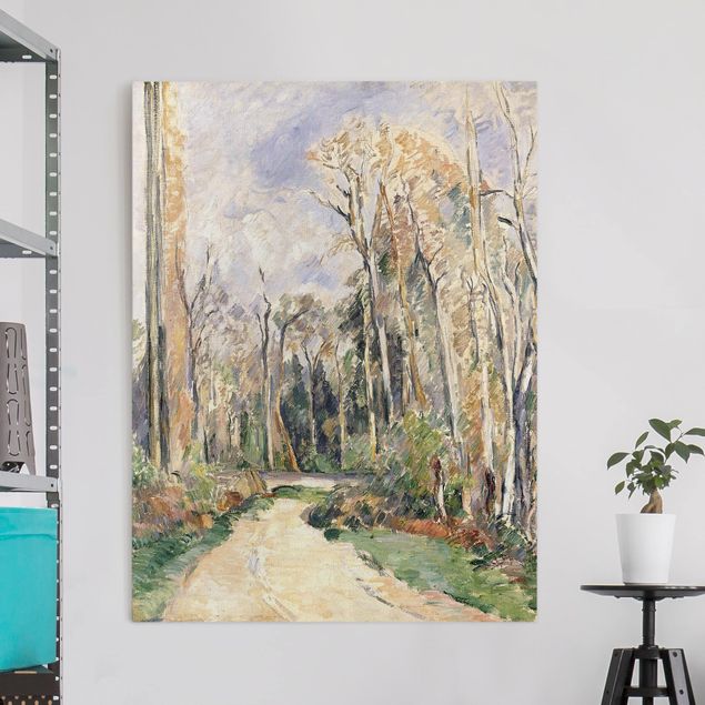Obraz na płótnie - Paul Cézanne - Wejście do lasu