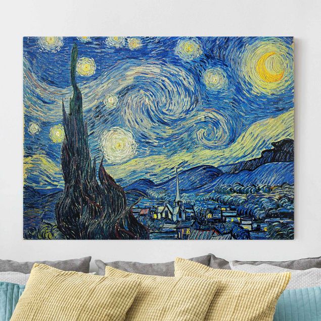 Obraz na płótnie - Vincent van Gogh - Gwiaździsta noc