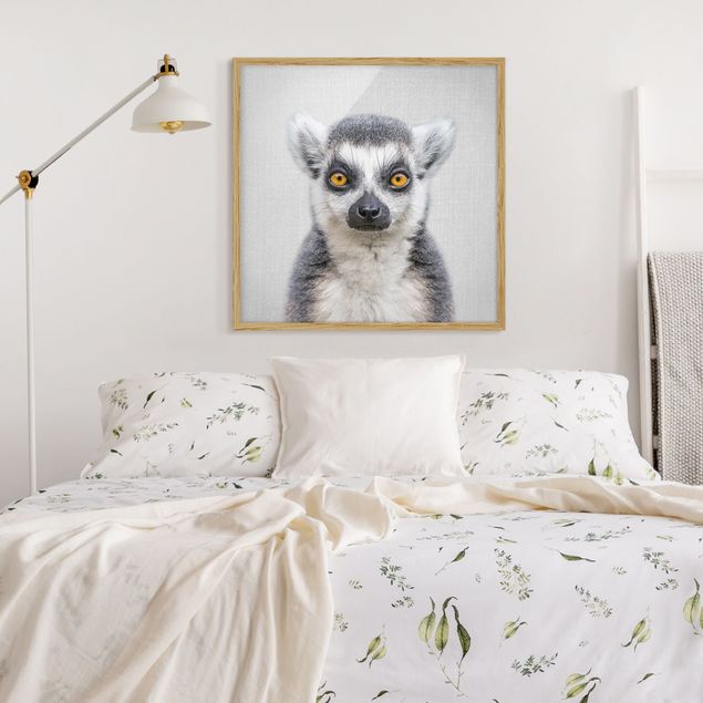 Obrazy w ramie dla dzieci Lemur Ludwig