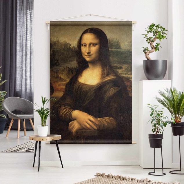 nowoczesny gobelin Leonardo da Vinci - Mona Lisa