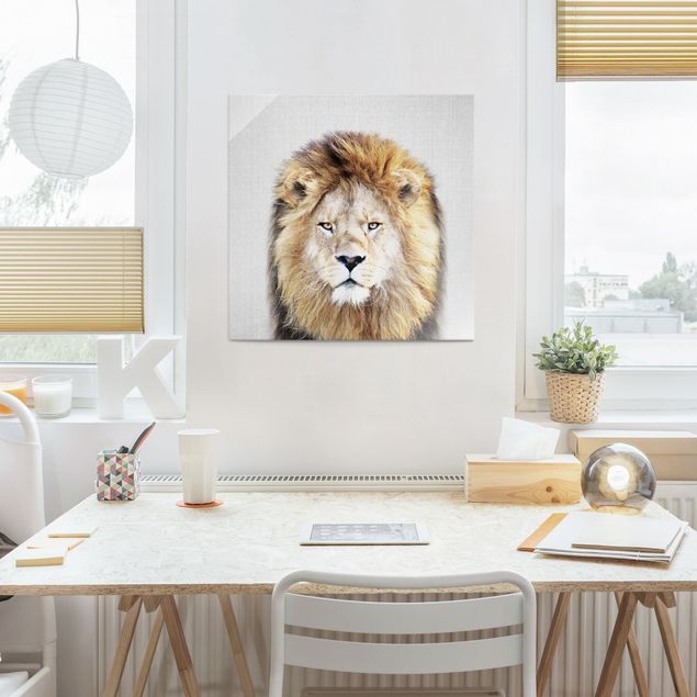 Obrazy do salonu Lion Linus