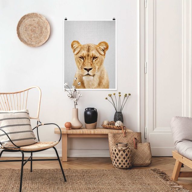 Obrazy nowoczesne Lioness Lisa
