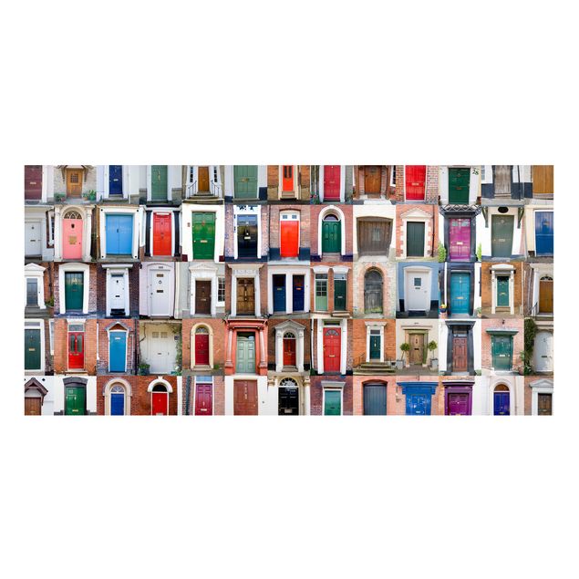Obrazy do salonu nowoczesne 100 drzwi