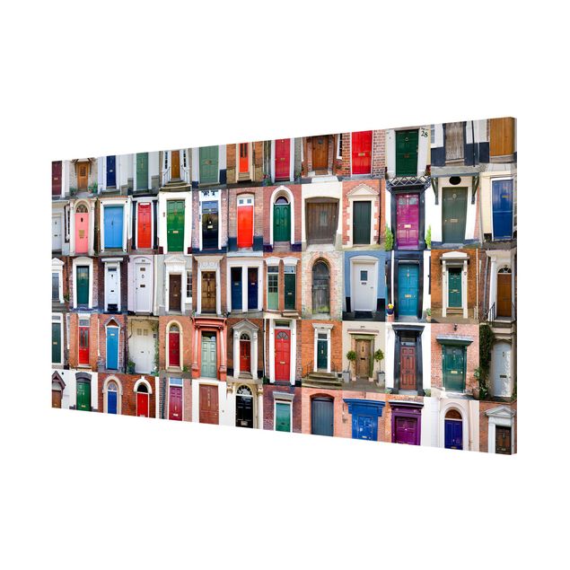 Nowoczesne obrazy 100 drzwi