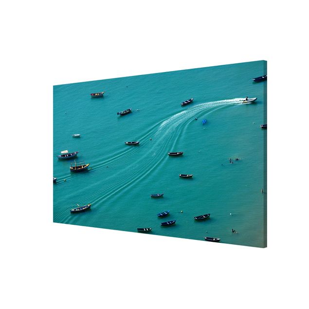 Obrazy nowoczesny Anchoring łodzi rybackich