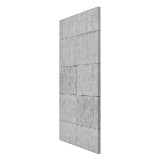Obrazy przemysł Cegła betonowa o wyglądzie cegły szara