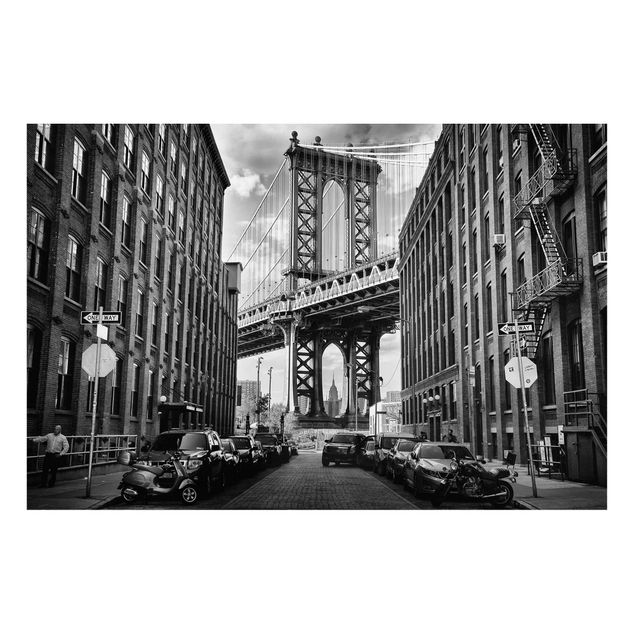 Obrazy do salonu nowoczesne Most Manhattan w Ameryce