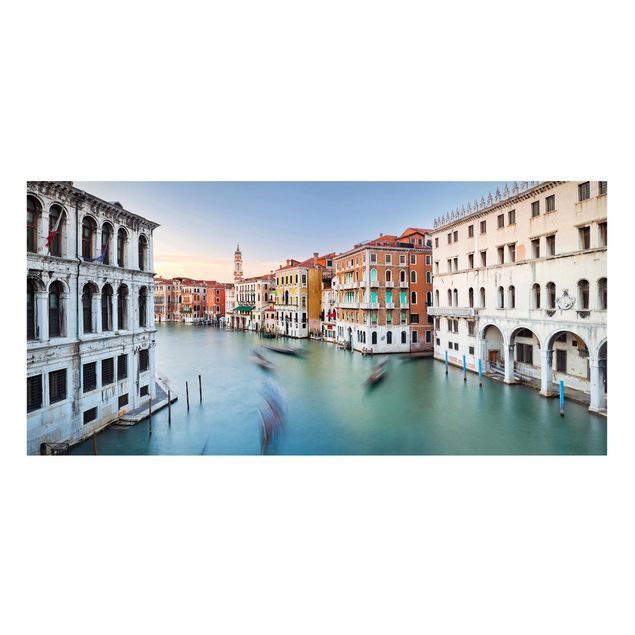 Obrazy do salonu nowoczesne Canale Grande Widok z mostu Rialto Wenecja