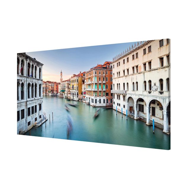 Nowoczesne obrazy Canale Grande Widok z mostu Rialto Wenecja