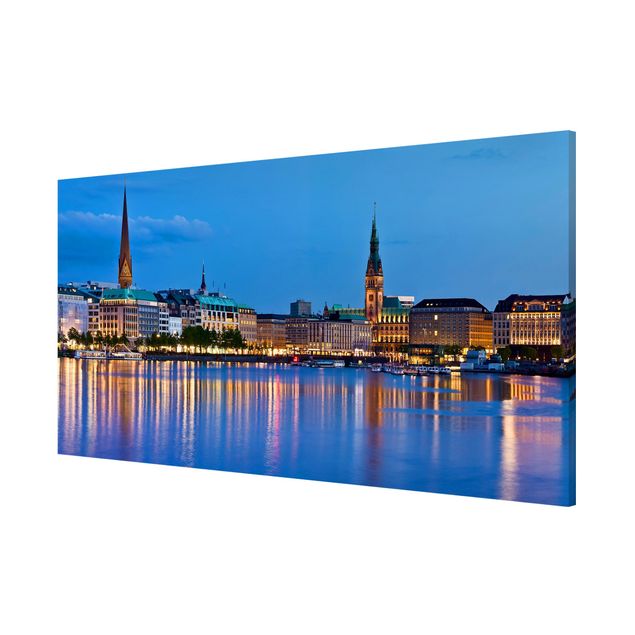 Obrazy nowoczesny panorama Hamburga