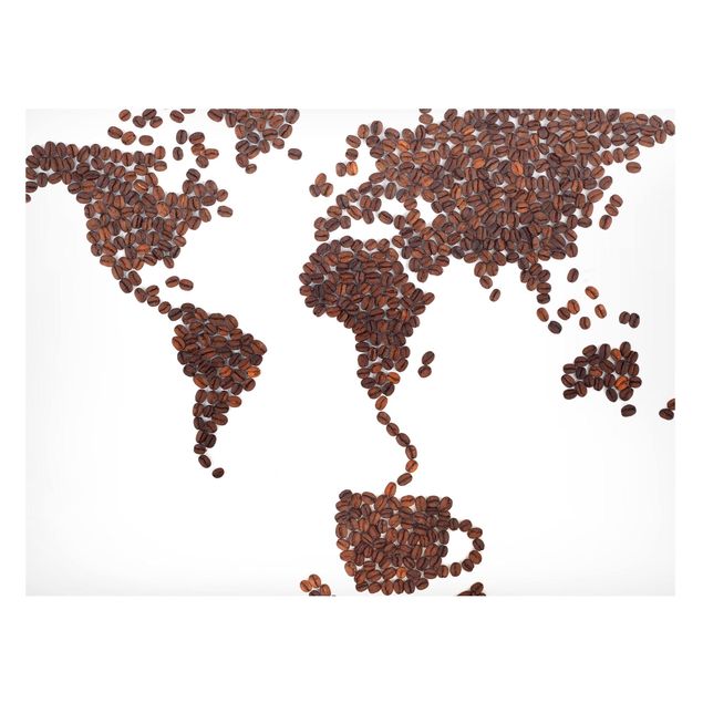 Nowoczesne obrazy Kawa na całym świecie