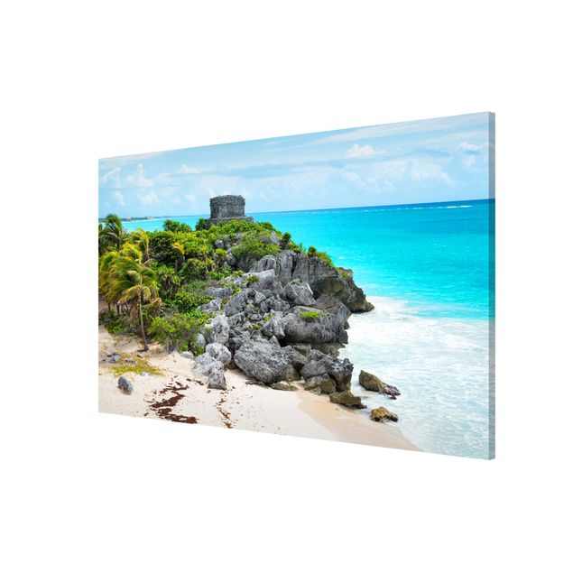 Obrazy nowoczesny Wybrzeże Karaibskie Ruiny Tulum