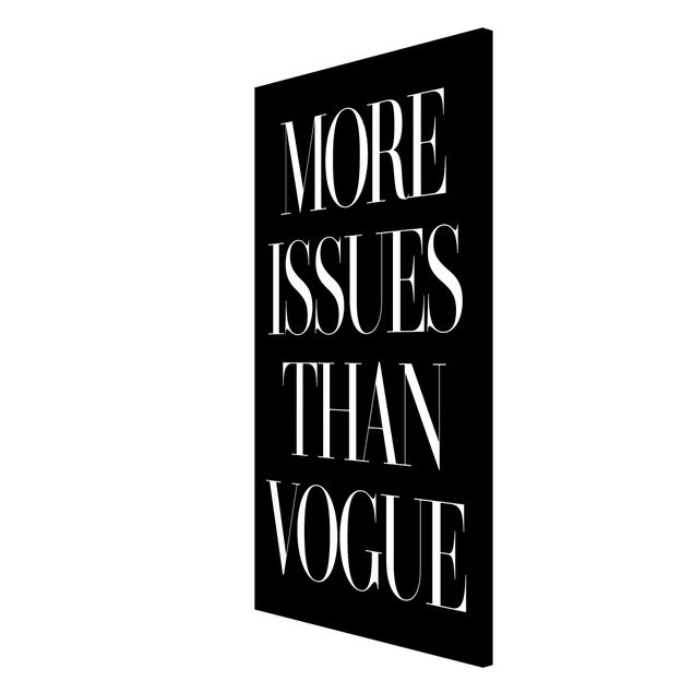 Nowoczesne obrazy Więcej problemów niż Vogue