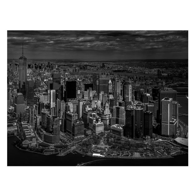 Obrazy do salonu Nowy Jork - Manhattan z lotu ptaka