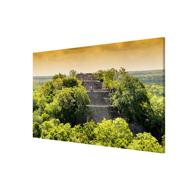 Nowoczesne obrazy Piramida w Calakmul