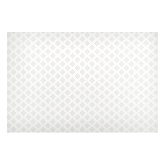 Obrazy do salonu nowoczesne Rhombic lattice jasnobeżowy