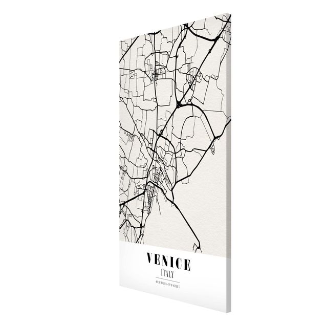 Obrazy nowoczesny Mapa miasta Wenecja - Klasyczna