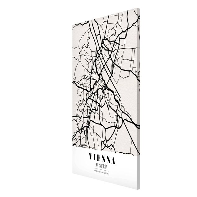 Obrazy nowoczesne City Map Vienna - Klasyczna