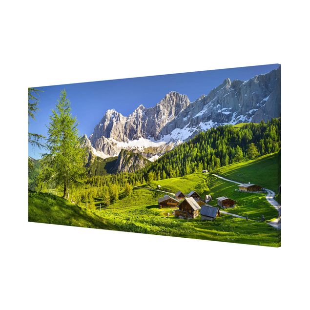 Nowoczesne obrazy Styria Alpejska łąka
