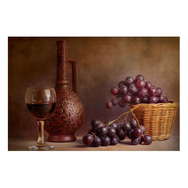 Nowoczesne obrazy Nieruchome życie z winogronami