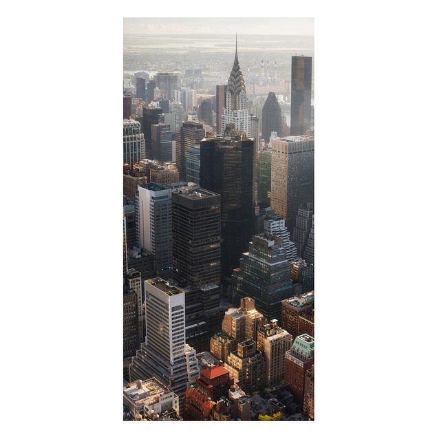 Nowoczesne obrazy do salonu Z Empire State Building Upper Manhattan NY