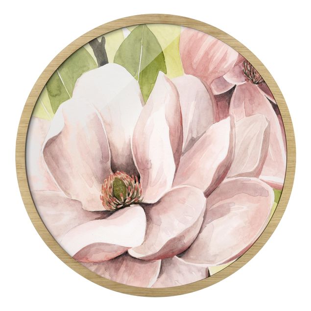 Obrazy z motywem kwiatowym Magnolia Blushing I